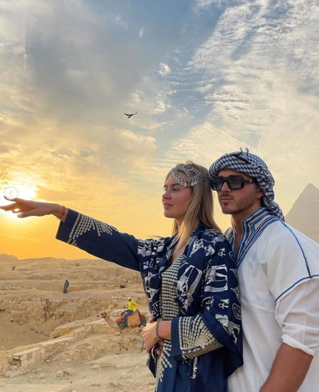 Марина Африкантова и Рома Капаклы отдохнули в Египте
