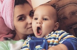 Алиана Гобозова: Я уже давно была морально готова к тому, что останусь одна с ребенком