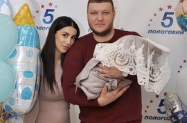 Богдана и Дмитрий Кварацхелия назвали сына Антоном