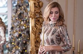 Ирина Агибалова позволила себе шикануть на Новый год