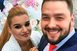 Ксения Бородина зажигала на свадьбе друга