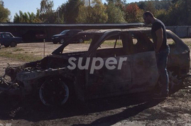 Михаилу Терехину сожгли автомобиль