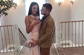 Ольга Жарикова вышла замуж в платье за 400 рублей           