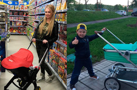 Поклонники критикуют коляску выбранную Дашей Пынзарь