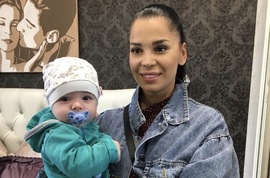 Юлия Салибекова показала младшего сына Баграта